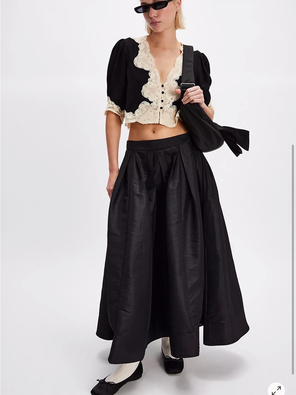 Free people Emilia full skirt sz M